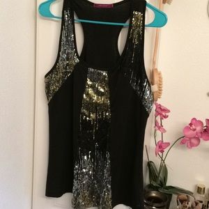 Sequin tank